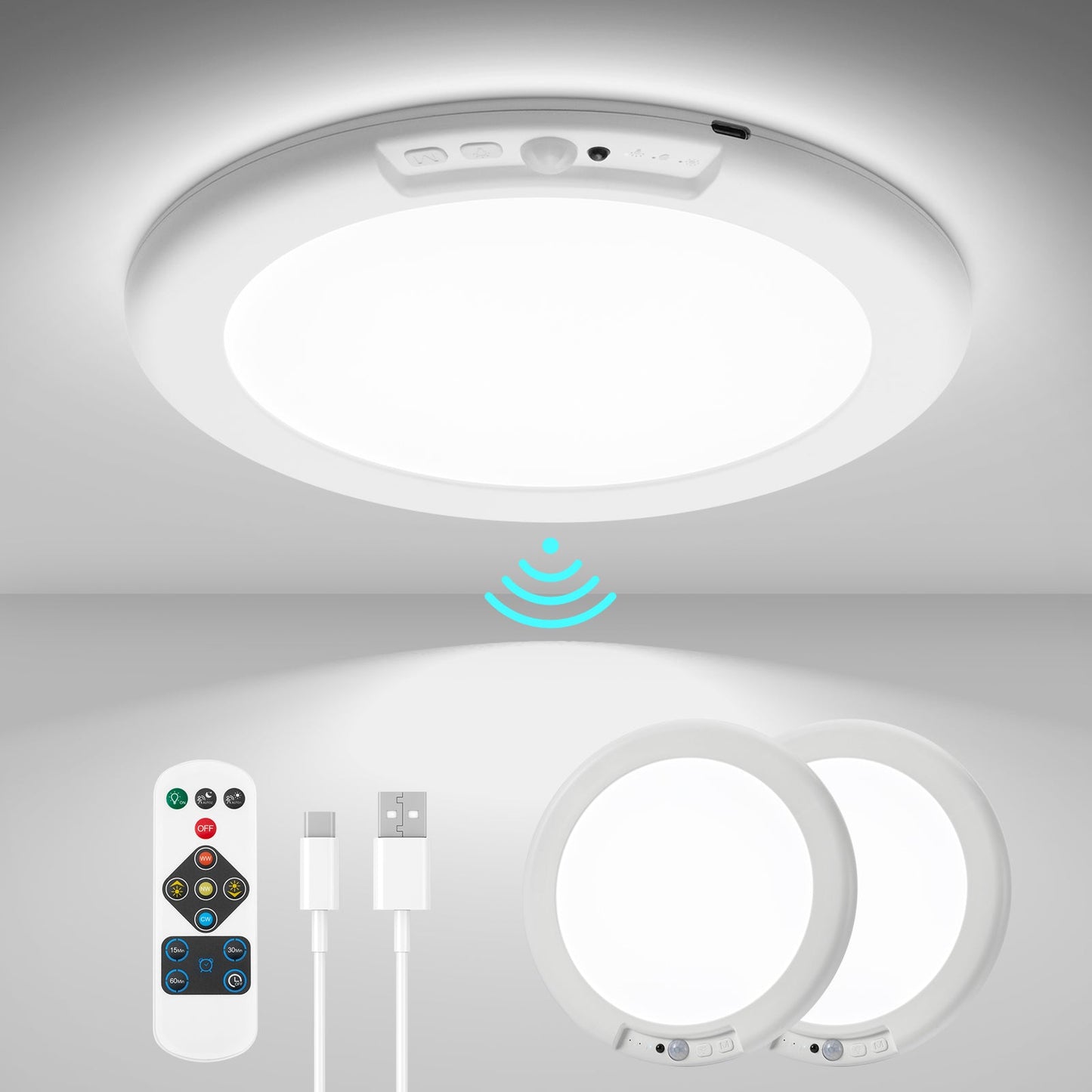 Round Sensor Light