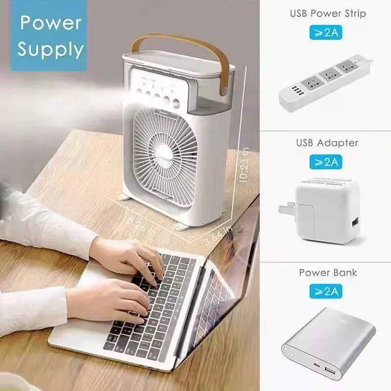 Portable Cooling Mist Fan