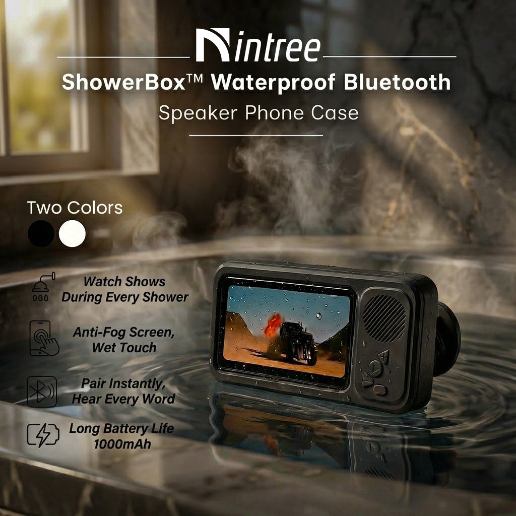 Waterproof Bluetooth Speaker Phone Case