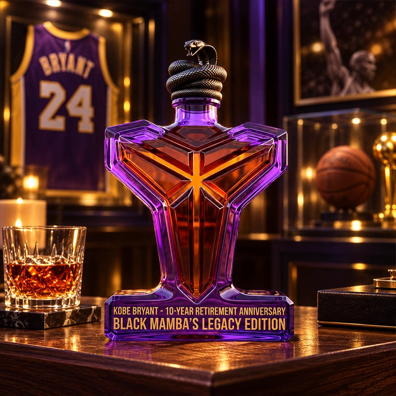Decorative Glass Whiskey Decanter