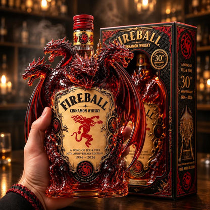 Fireball Dragon Throne Whiskey Bottle Display