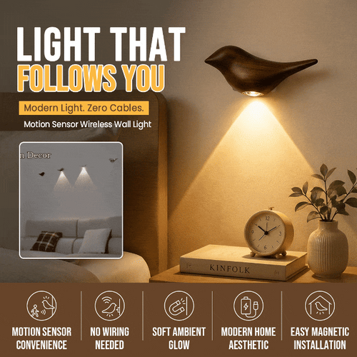 Cute Bird Night Light 2-Pack Set