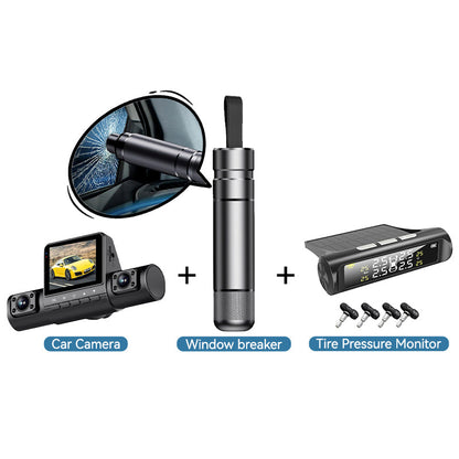 🎥1080P 4 Channel Car Camera with Night Vision