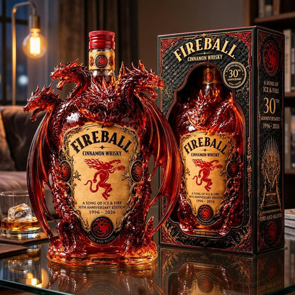 Fireball Dragon Throne Whiskey Bottle Display