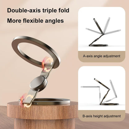 Dual Plating Magnetic Phone Holder Car & Desktop