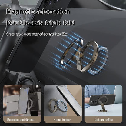 Dual Plating Magnetic Phone Holder Car & Desktop
