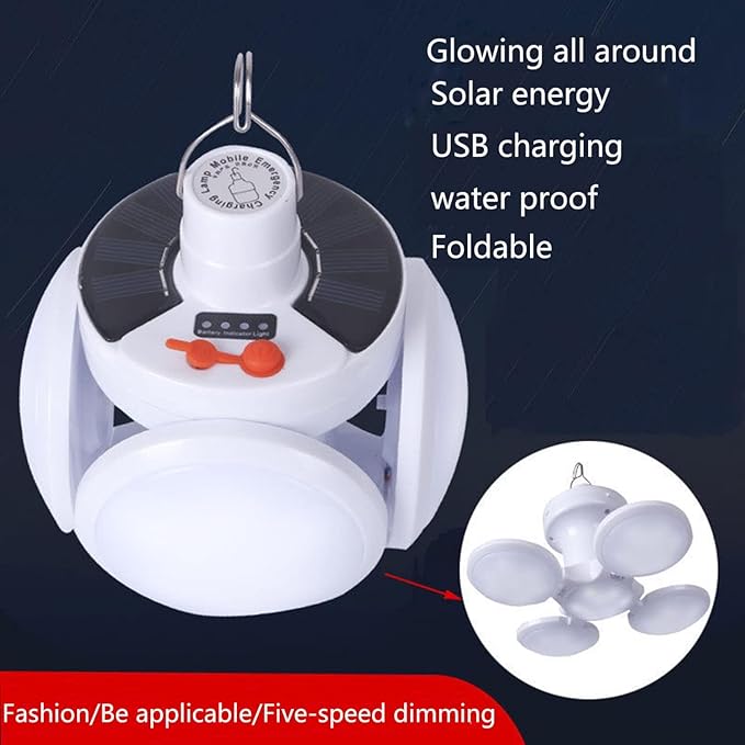 Foldable Solar Lamp 2 Pack