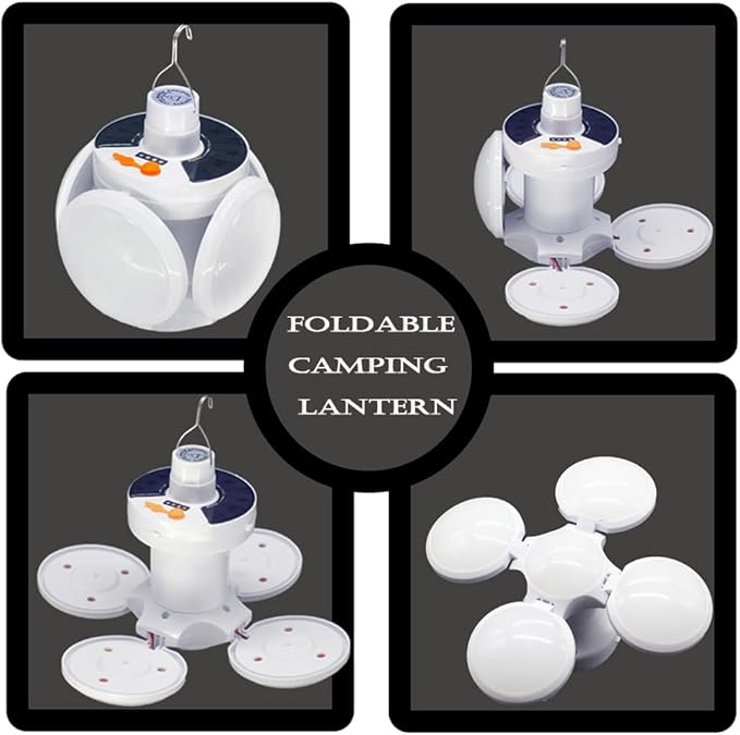 Foldable Solar Lamp 2 Pack