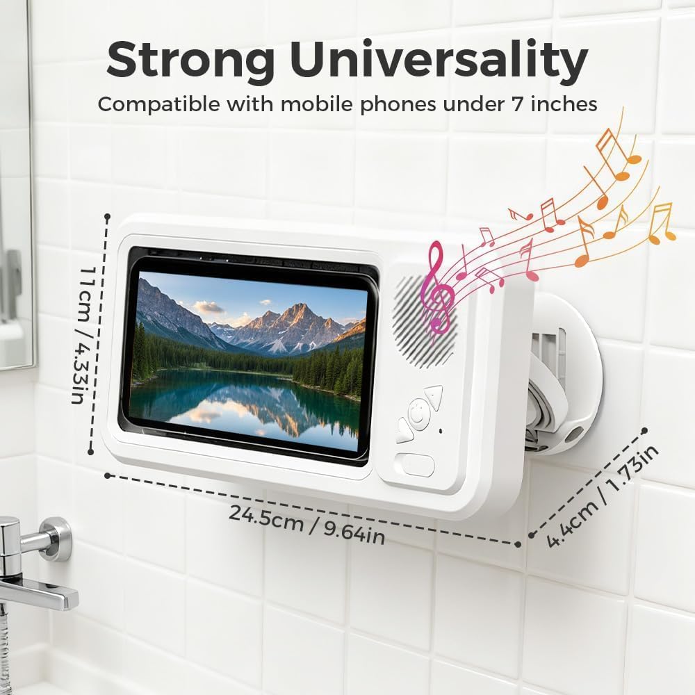 Waterproof Bluetooth Speaker Phone Case