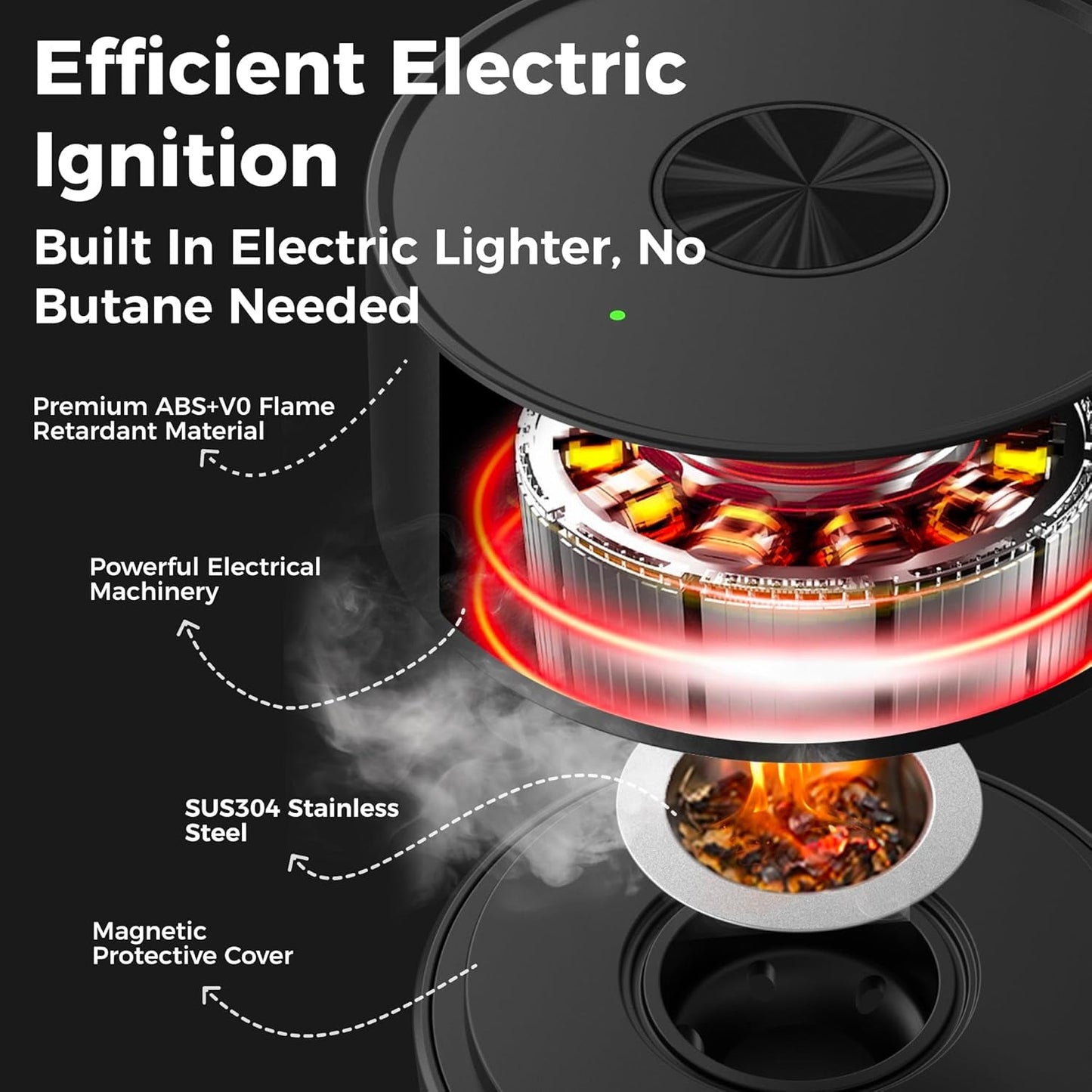 Electric Whiskey Smoker