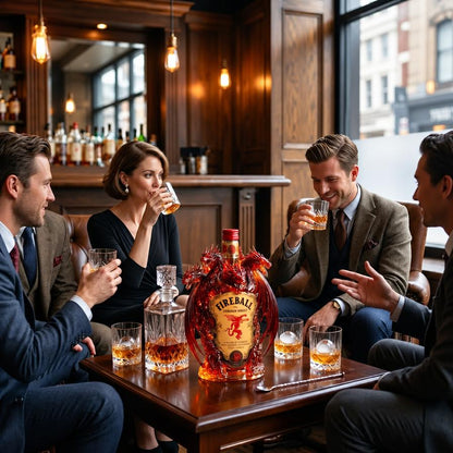 Fireball Dragon Throne Whiskey Bottle Display
