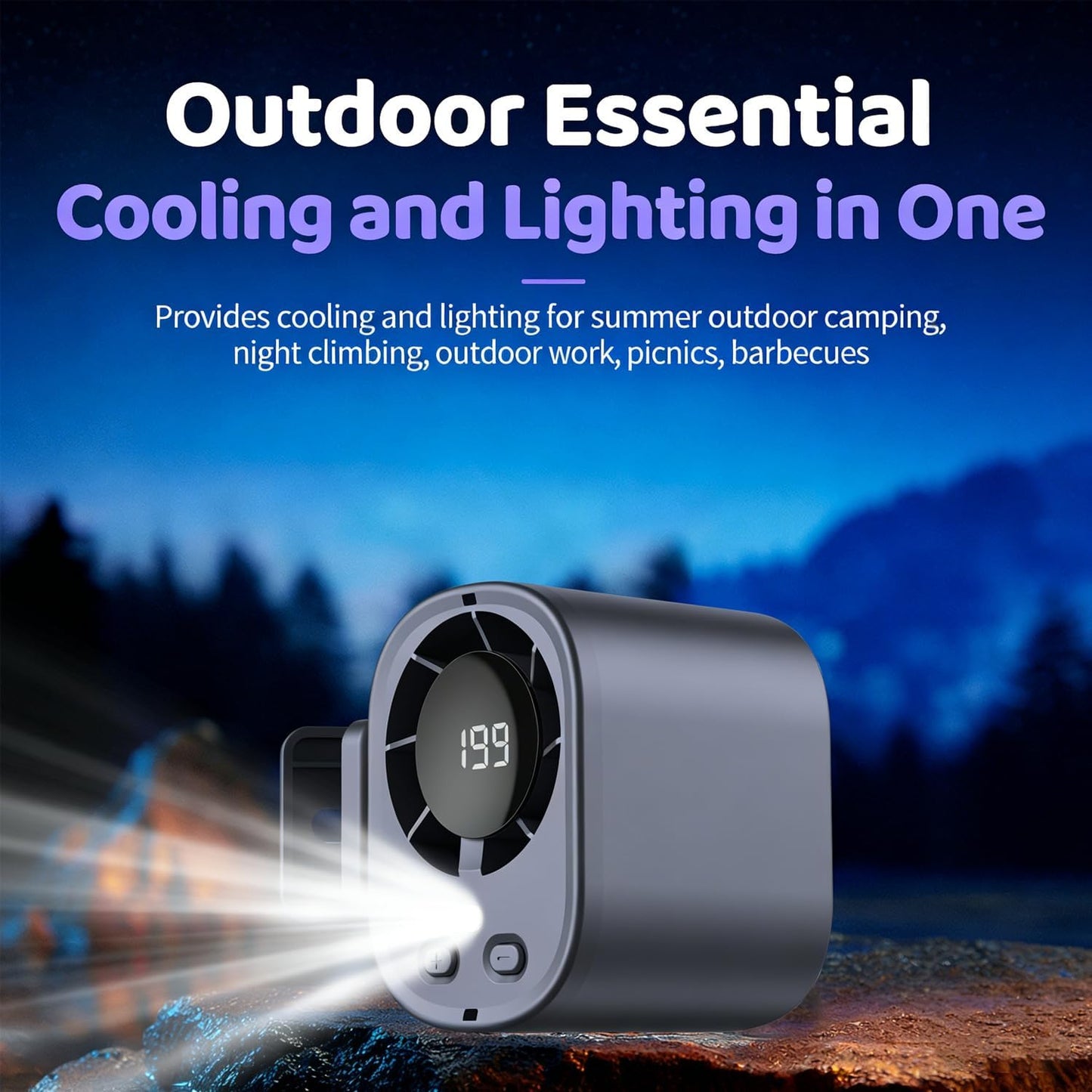 Car Clip On Fan Air Conditioner