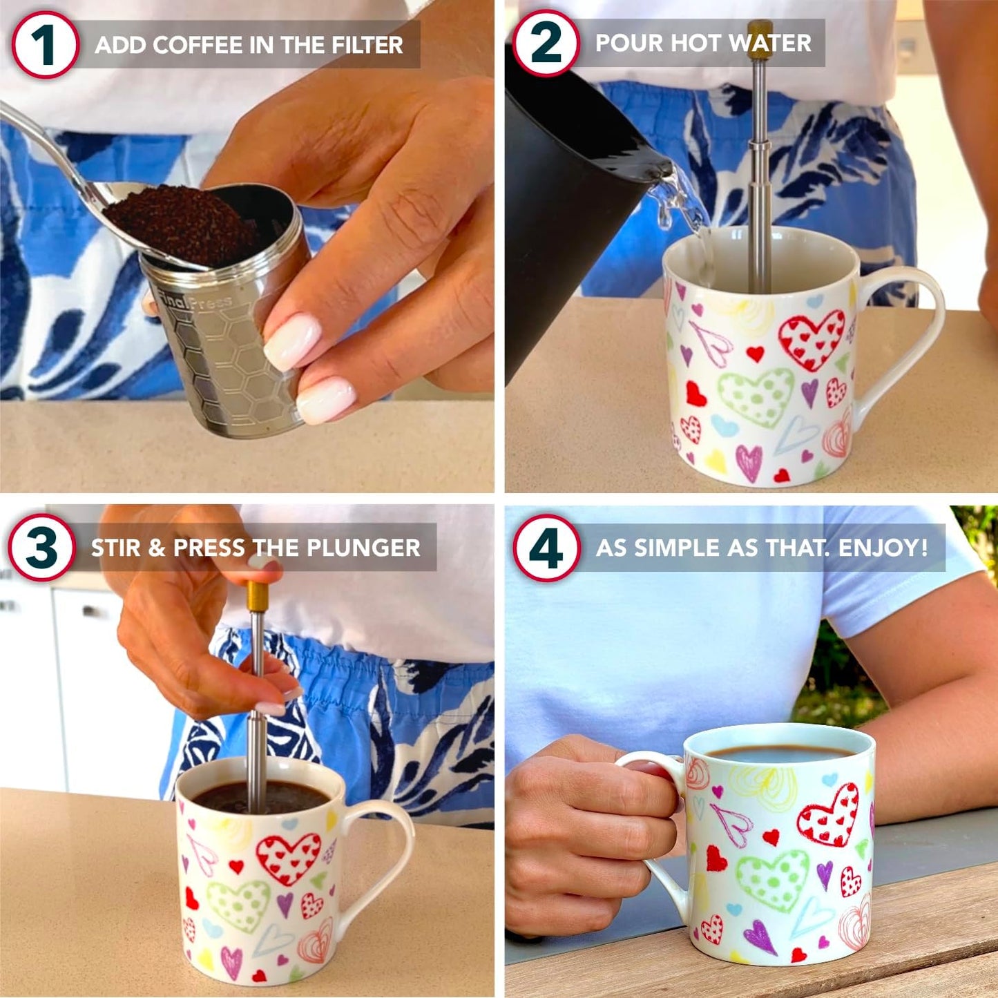 Brew Coffee Directly in Your Cup