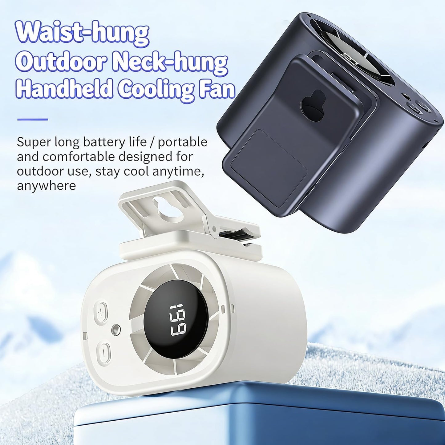 Car Clip On Fan Air Conditioner