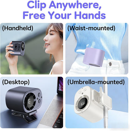 Car Clip On Fan Air Conditioner
