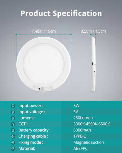 Round Sensor Light