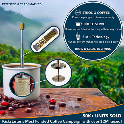 Brew Coffee Directly in Your Cup
