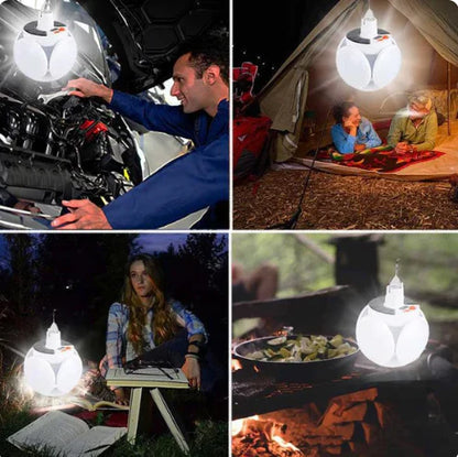 Foldable Solar Lamp 2 Pack