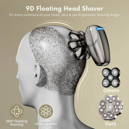 Nine-Blade Electric Shaver
