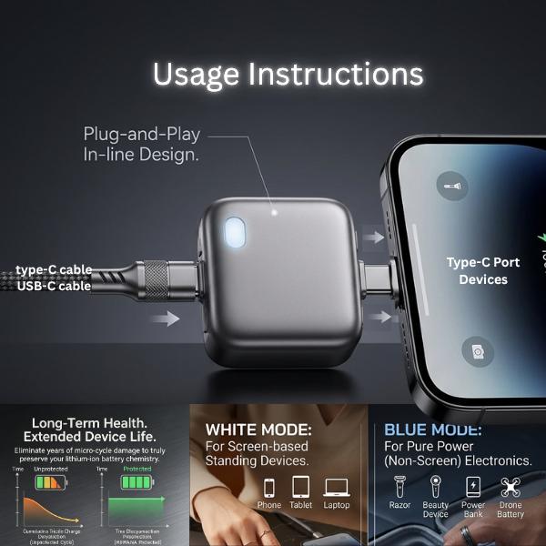 140W Smart Charger Protector