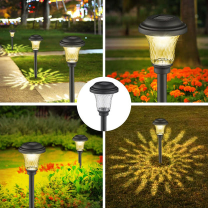 Rainbow Solar Projection Garden Lights – 2 Pack