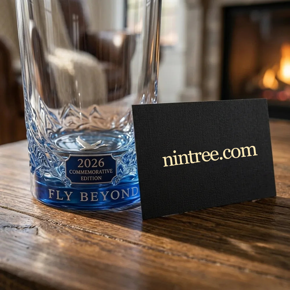Grey Goose 2026 Commemorative Whiskey Glass for Home Bar Display