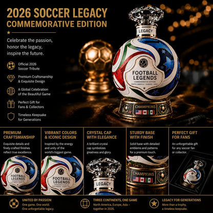 2026 Soccer Ball Decorative Bottle for Football Fans