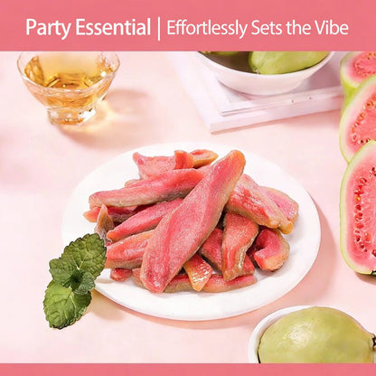 😋Say goodbye to high-calorie guilt! 🥝Satisfy your cravings with ourfiber-rich Red Guava slices-K3