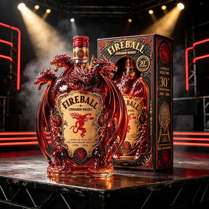 Fireball Dragon Throne Whiskey Bottle Display