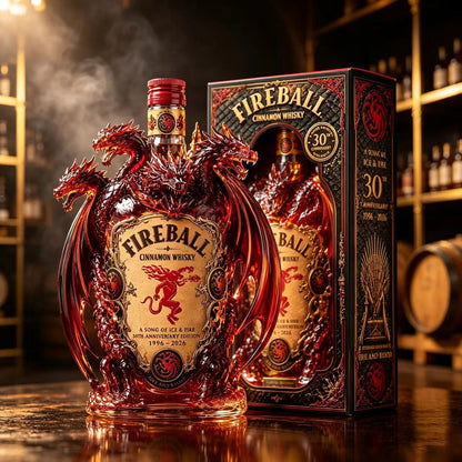 Fireball Dragon Throne Whiskey Bottle Display
