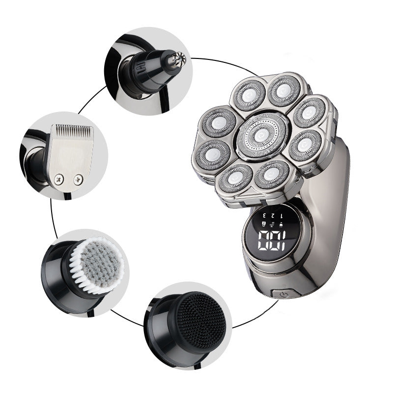 Nine-Blade Electric Shaver