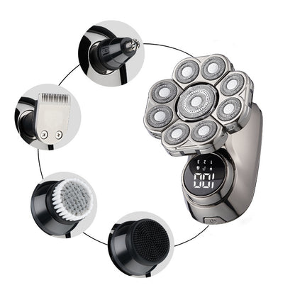 Nine-Blade Electric Shaver