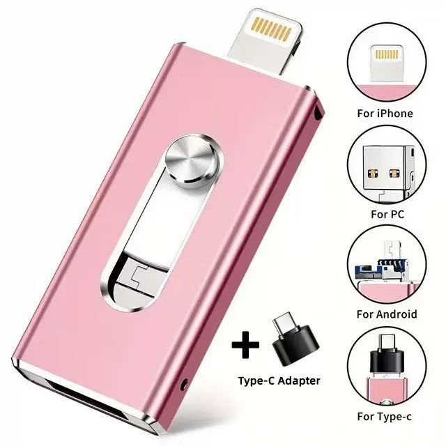 4-in-1 USB Flash Drive – iPhone, Android