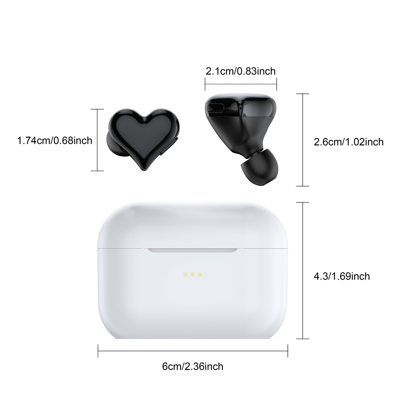 ❤️Love Heart Earphones❤️