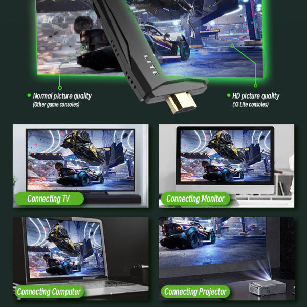 The Spotlight Projector Pro + Game Stick Bundle