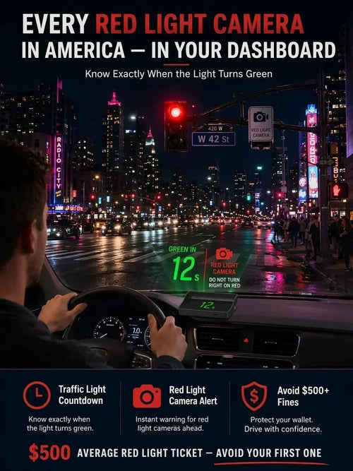 V9 GPS Car Head-Up Display – MPH - image 1