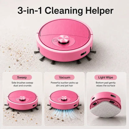 Mini Rechargeable Car Robot Vacuum - image 4