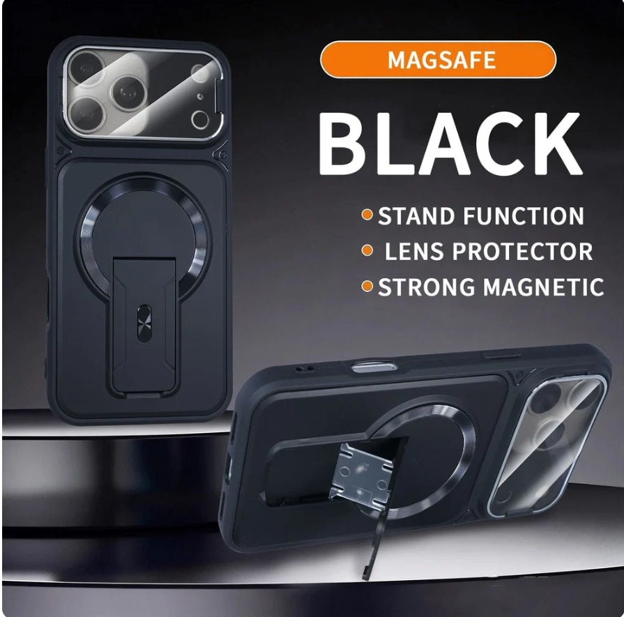 MagSafe Magnetic iPhone Case with Invisible Stand