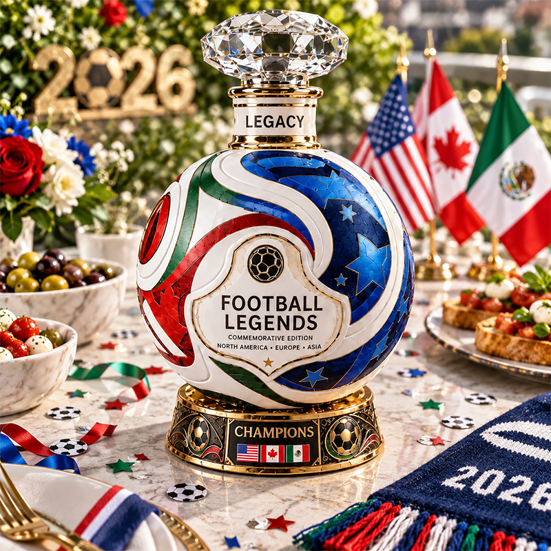 2026 Soccer Ball Decorative Bottle for Football Fans
