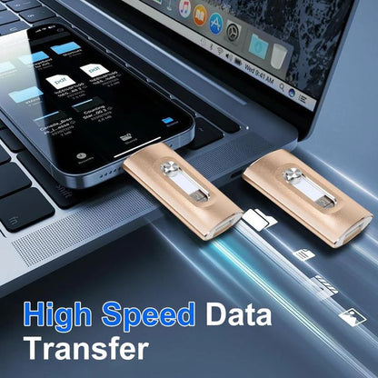 4-in-1 USB Flash Drive – iPhone, Android
