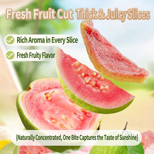 😋Say goodbye to high-calorie guilt! 🥝Satisfy your cravings with ourfiber-rich Red Guava slices-K3