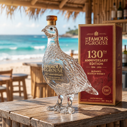 Bird-Shaped Decorative Whiskey Bottle in Gift Box