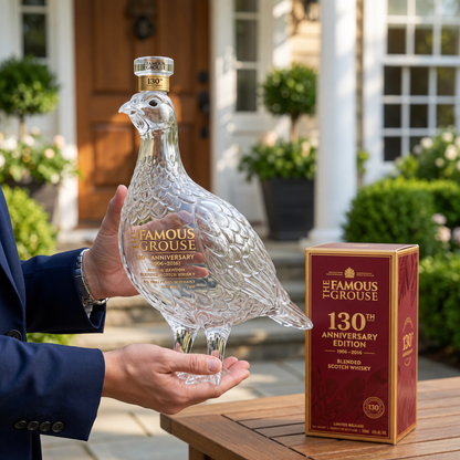 Bird-Shaped Decorative Whiskey Bottle in Gift Box
