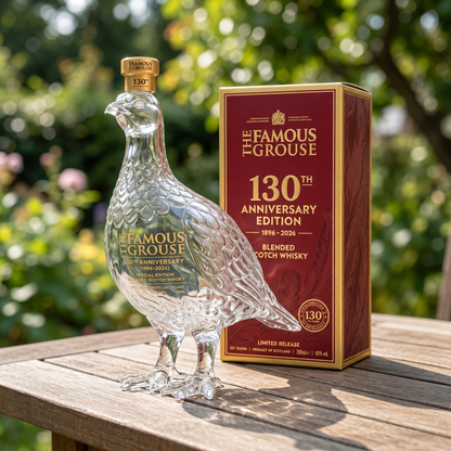 Bird-Shaped Decorative Whiskey Bottle in Gift Box