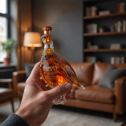 Bird-Shaped Decorative Whiskey Bottle in Gift Box