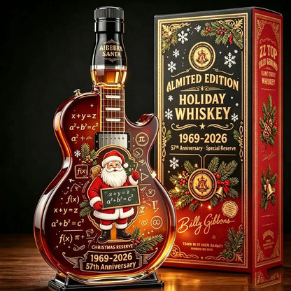 Christmas Guitar Whiskey Decanter – 5 Styles – product image 2
