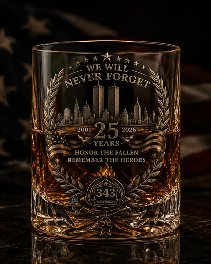 9/11 25th Anniversary Memorial Decanter Gift Set – image 5