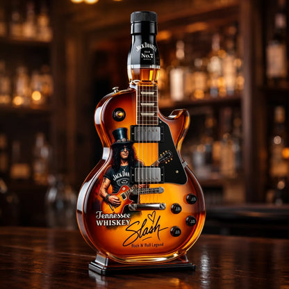Guitar-Shaped Whiskey Decanter in Gift Box – image 4