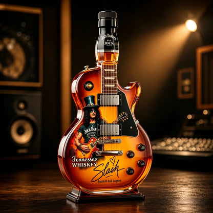 Guitar-Shaped Whiskey Decanter in Gift Box – image 5