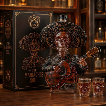 Mariachi Skeleton Decanter Set – image 7